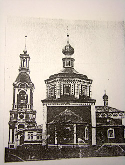 Колокольня Никольского храма. Архивное фото